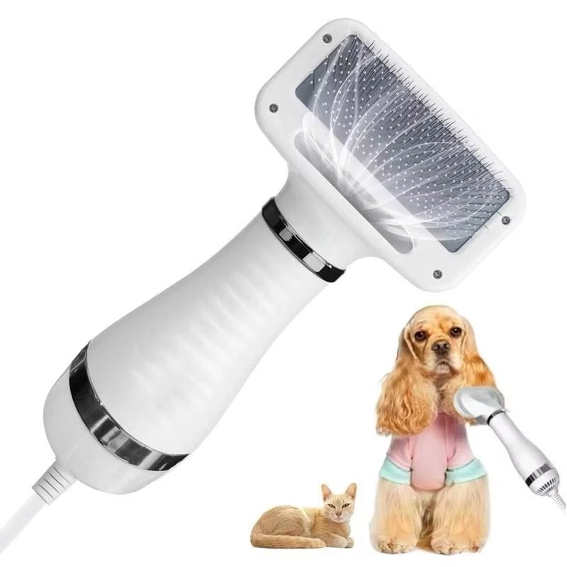 Secador De Pelo Escova Pente Pet Tosa Profissional Portátil-image