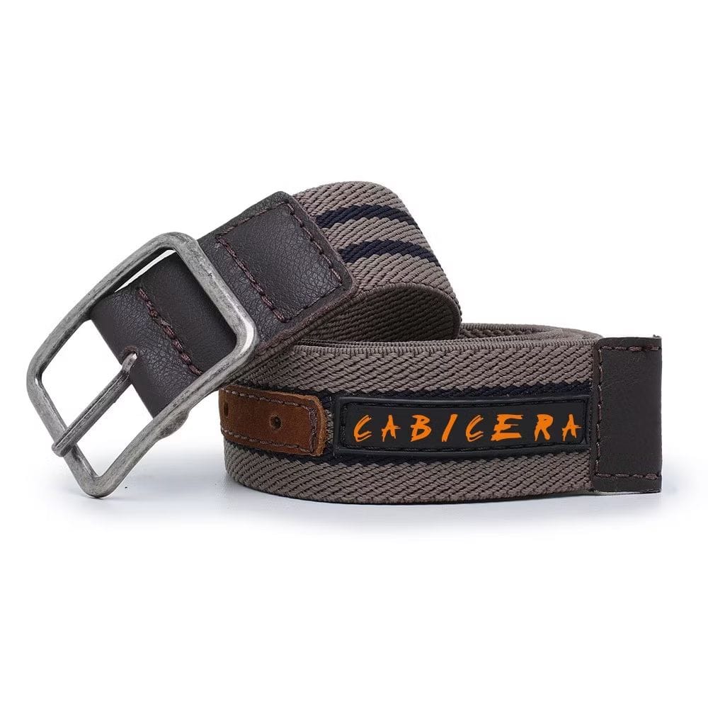 Cinto casual de Elástico Masculino Cinto Social Cinto dupla face-image