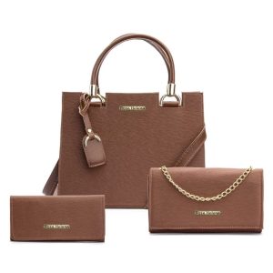 Kit bolsa e carteira porta óculos