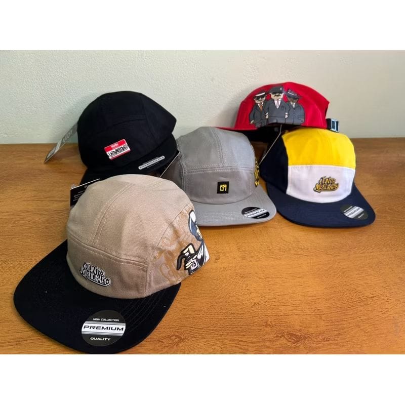 BONÉ FIVE PANEL - Modelos diversos Unissex-image