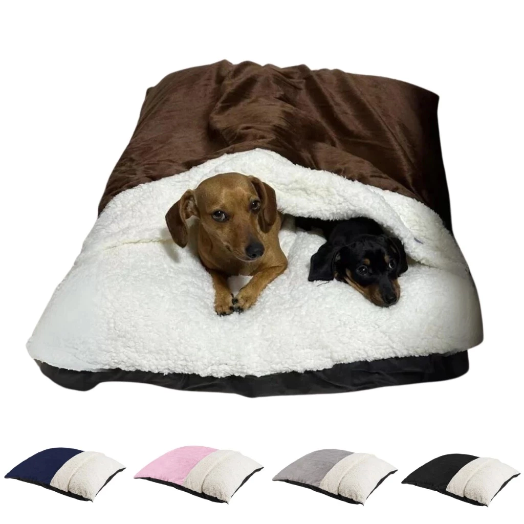 Caminha Pet Com Saquinho de Dormir Canguru Tamanhos P ao GG Cães e Gatos-image